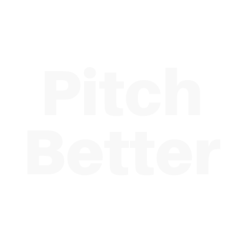 Pitch Better logo white